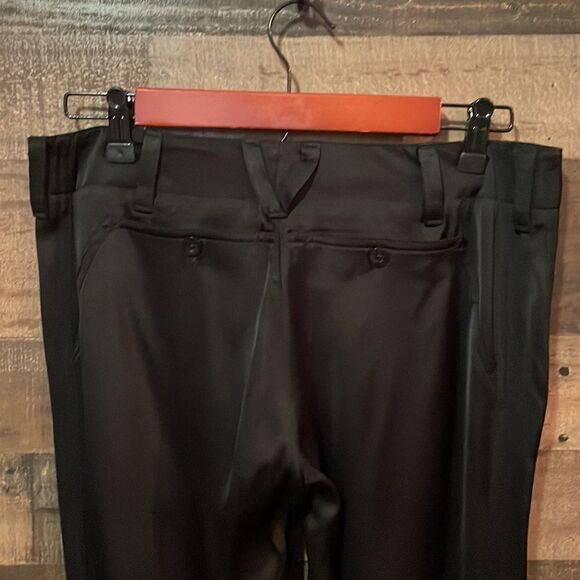Vince Black Vicose Rayon Button Cuff Jogger Pants - Picture 5 of 8